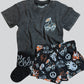 Cherry Skull Acid Wash Tee