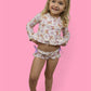 BLOSSOMIN’ BUTTERFLY DREAM 2-PIECE RASH GUARD RUFFLE SWIM SUIT