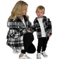 ADULT - HOODED FLANNEL JACKET - CLASSIC