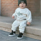 Homebody Sweat Suit-Ash gray