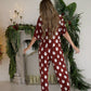 Women's Boxy Tee Lounge Set | Vintage Santa