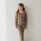 Pre-Teen Flare Leg Bamboo Pajamas | Gingerbread Checkerboard 2024