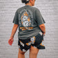 Let The Good Times Roll- Oversized Tee