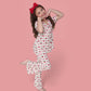 CHERRY BOW BERRY DREAM GIRL'S FLARE SET