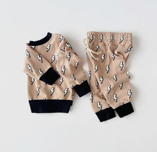 Lightning Bolt Jogger Set
