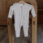 Bamboo Zip Pajamas | Gingham