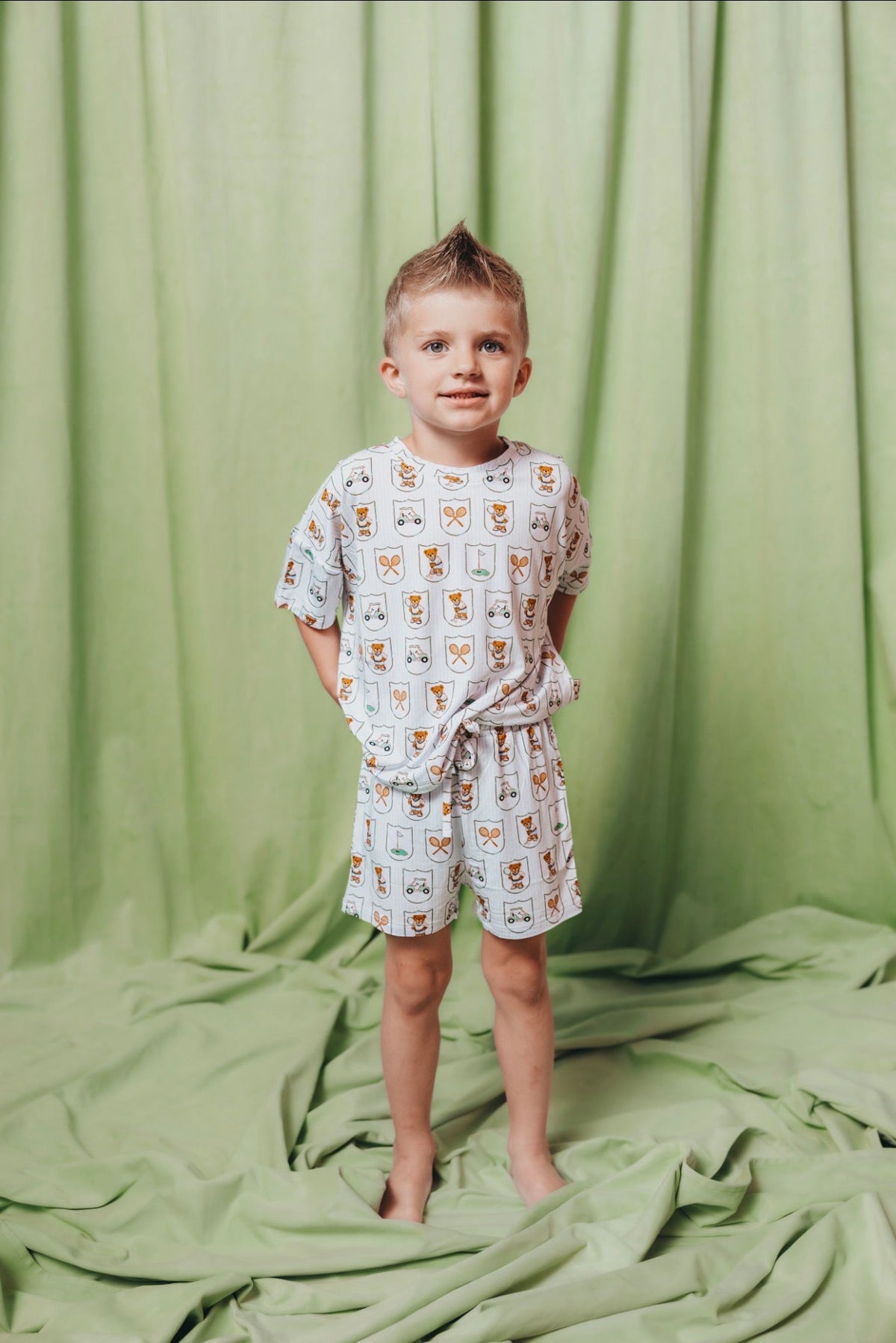 Country Cubs Drawstring Short Set