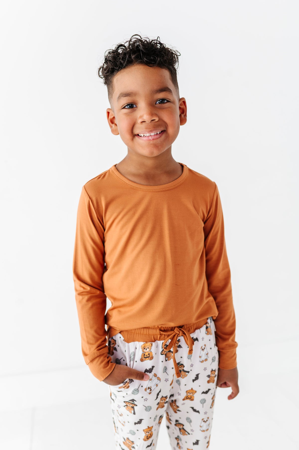 Boo Bear Bash Long Sleeve Jogger Set (EST SHIP TIME 1-2 WEEK)