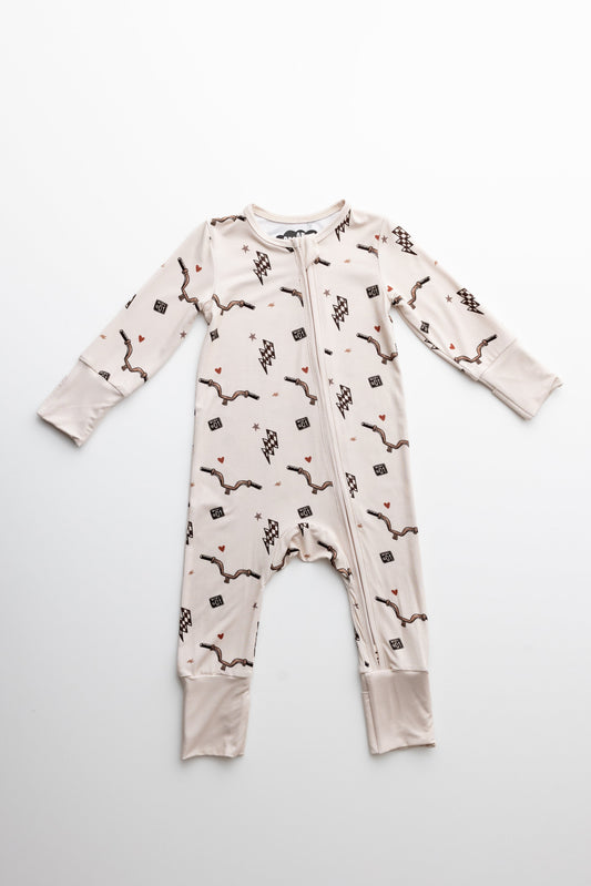 Too Fast—Zipper AK DREAMERS BAMBOO PJ’S