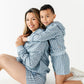 Harbor Stripe Adult Sweat Shorts