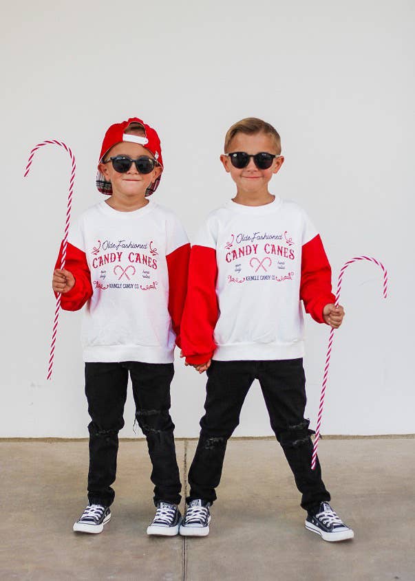 Christmas Color Block Crewneck