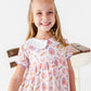 First Bell Blooms Collared Dress
