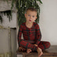 Bamboo Two Piece Pajamas | Christmas Plaid
