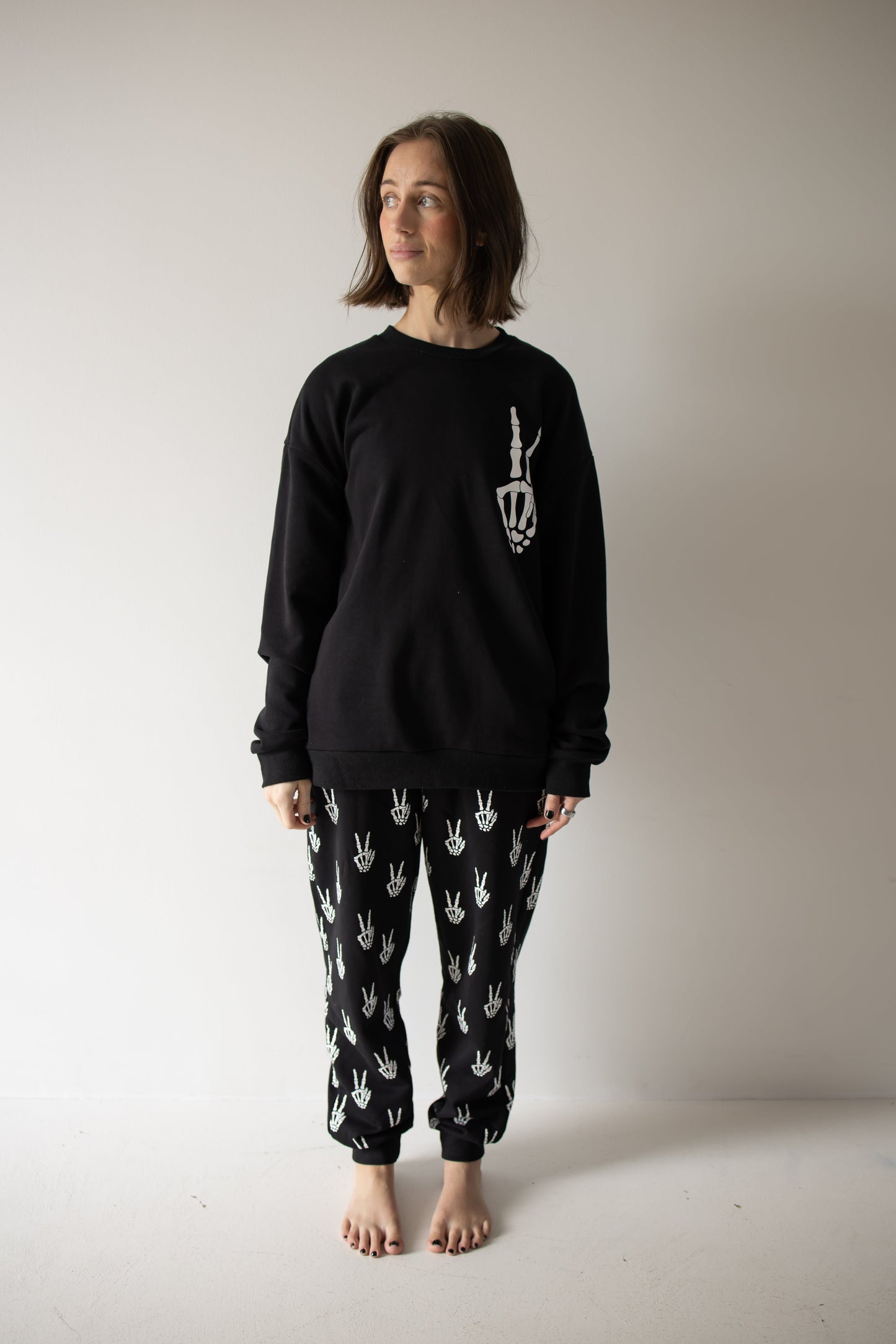 Women's Sweat Set | Midnight Skelly