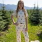 Child Boxy Tee Lounge Set | Santa Teddy