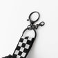 Black Smiley Keychain