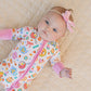 Bamboo Zip Romper | Breakfast Whimsy