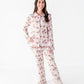 Autumn Ribbons Ruffle Adult Button Up Set (EST SHIP TIME 2-3 WEEKS)