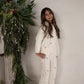 Cardigan & Knit Pant Set | Ribbons