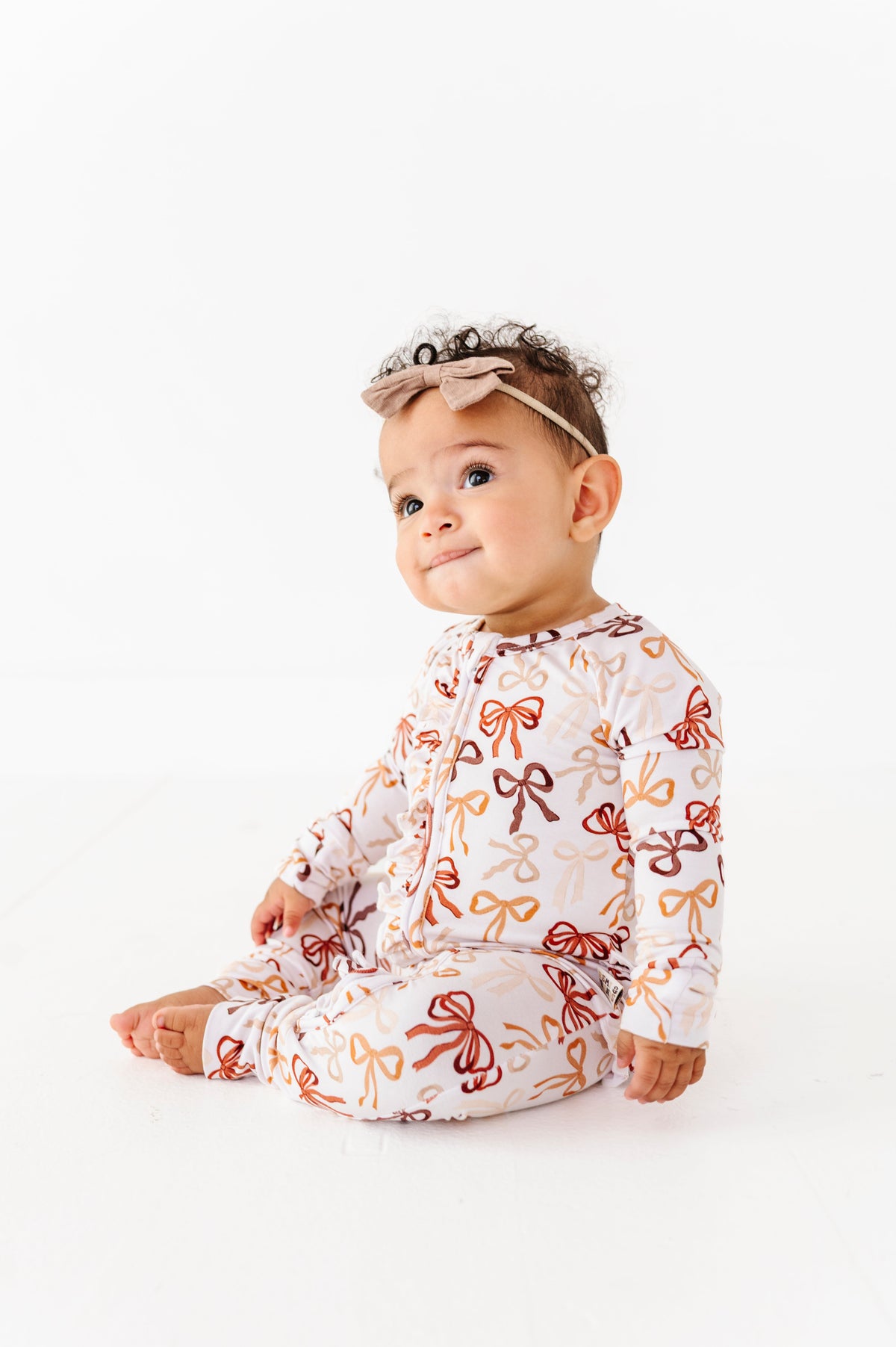 Autumn Ribbons Ruffle Zippy