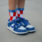 Red white & check