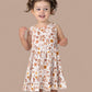 FLOWERS AND BOOTS DREAM TANK RUFFLE DRESS