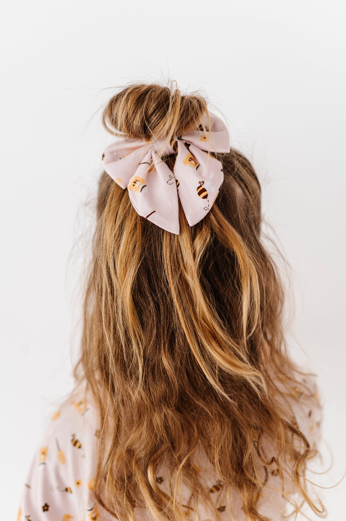 Local Honey Mini Clip Bow