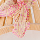 Buttercream Blossoms Ruffle Paci Lovey