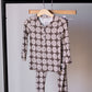 Bamboo Two Piece Pajamas | Retro Floral