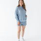 Harbor Stripe Adult Sweat Shorts