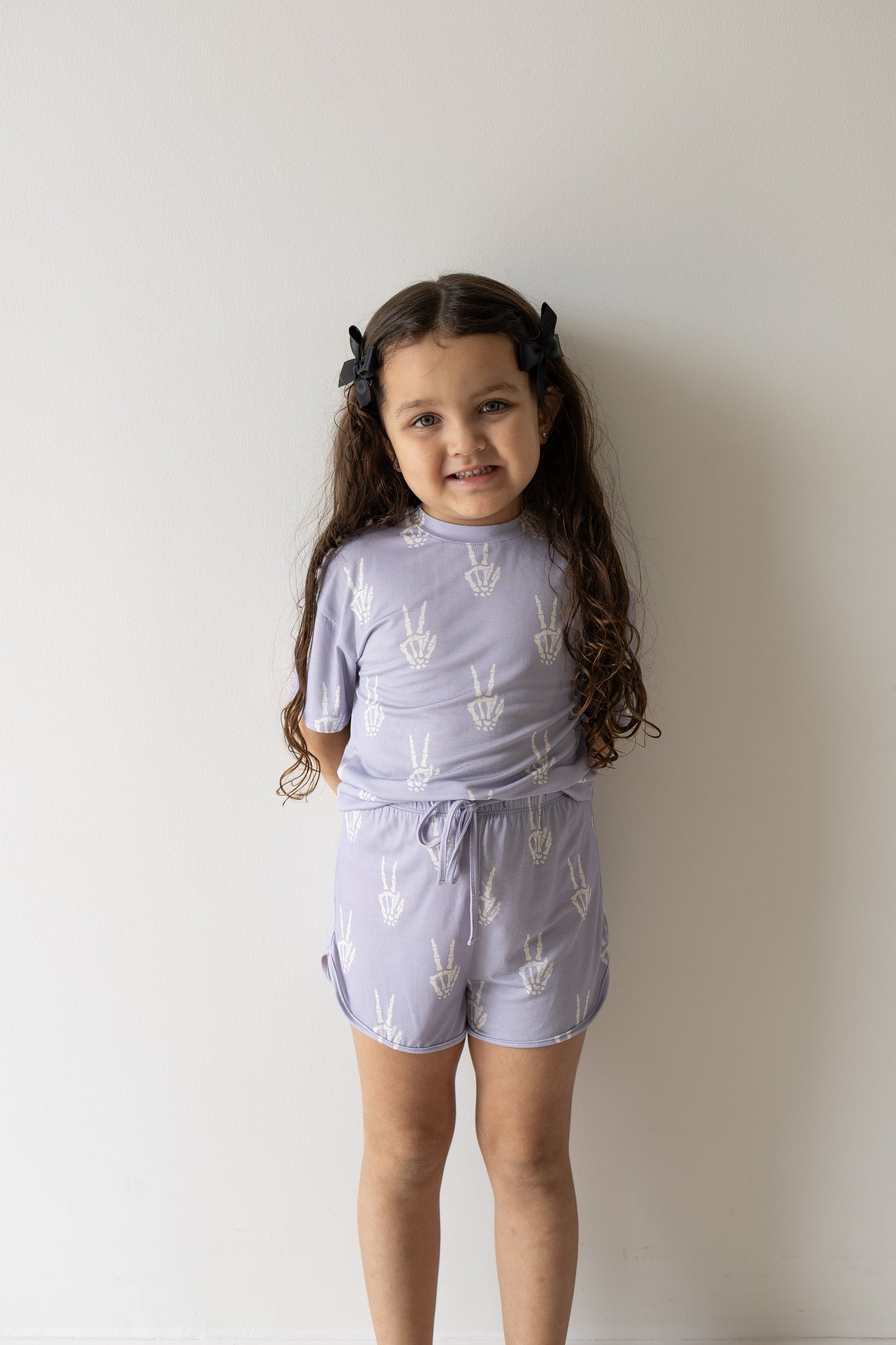 Girl's Bamboo Short Set | Enchanted Skelly