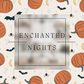 Enchanted Nights Halloween 2 Piece Bamboo Pajamas
