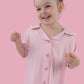 PINK ROSE DREAM GIRL'S FLARE SET