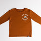 Rad to the Bone-AK Graphic Rust Bamboo Tee