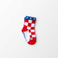 Red white & check