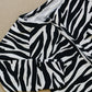 Bamboo Zip Romper | Zebra