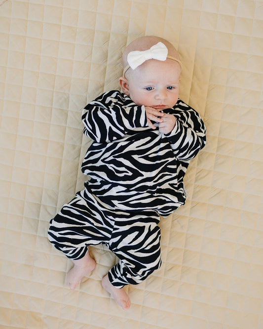 Jogger Set | Zebra