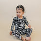 Bamboo Two Piece Set | Zebra