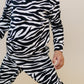 Bamboo Two Piece Set | Zebra
