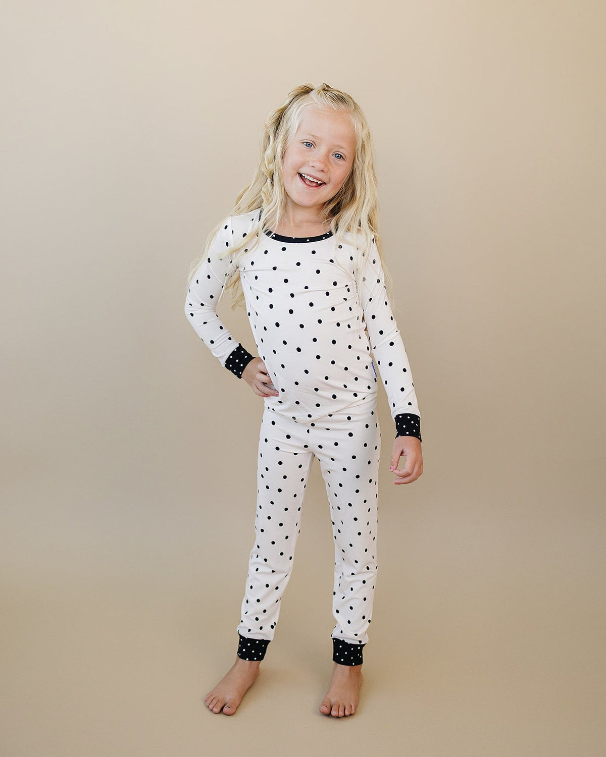 Bamboo Two Piece Set | Classic Polka