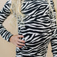 Bamboo Two Piece Set | Zebra