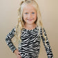 Bamboo Two Piece Set | Zebra