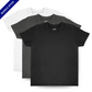3-PACK RAD ORGANICS TEES - MONOCHROME