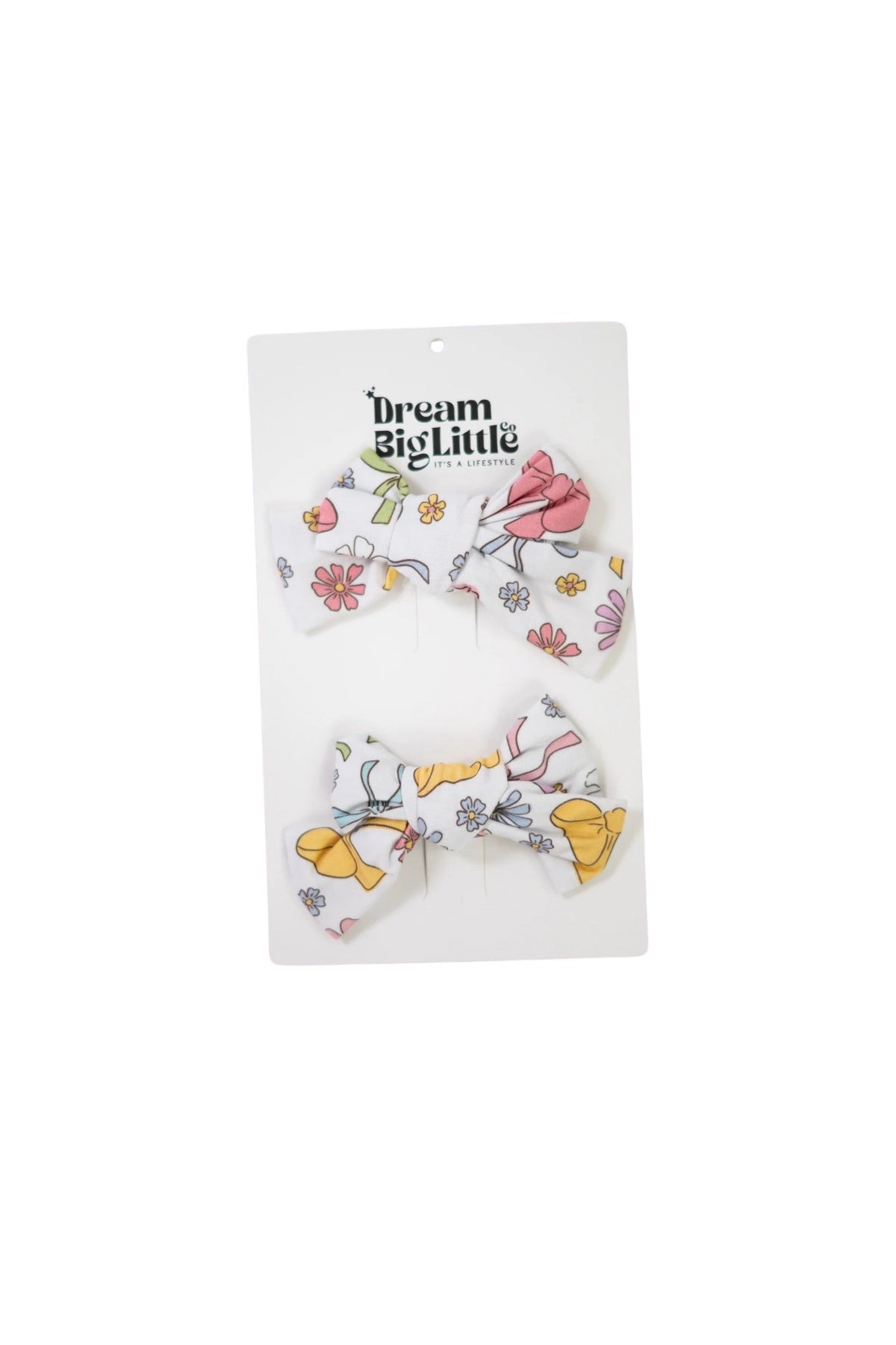 BOW GARDEN DREAM BOW HAIR CLIPS