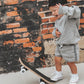 Grey Acid Wash Sweatshirt
