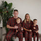 Bamboo Two Piece Pajamas | Christmas Plaid