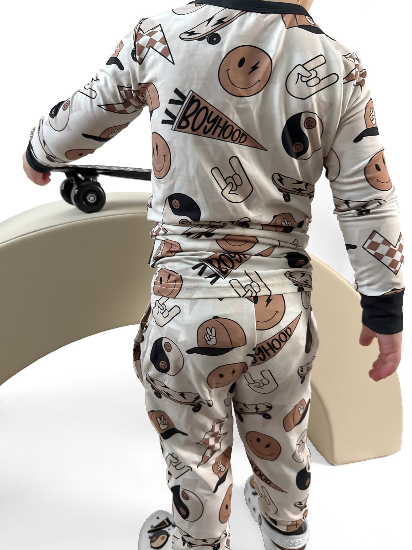 BAMBOO 2 PIECE PAJAMA SET - BOYHOOD