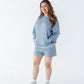 Harbor Stripe Adult Sweat Shorts