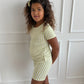Green Stripe Short Set
