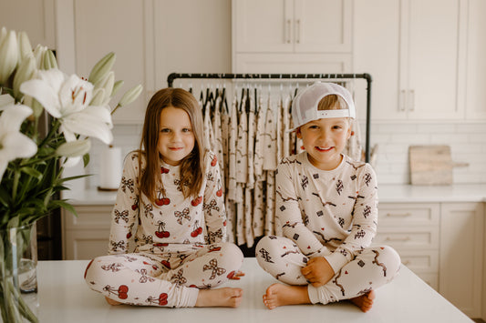 Too Sweet—Girls 2PC AK DREAMERS BAMBOO PJS